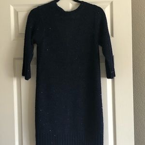 NWT Club Monaco Aubrey sweater dress in navy in xs